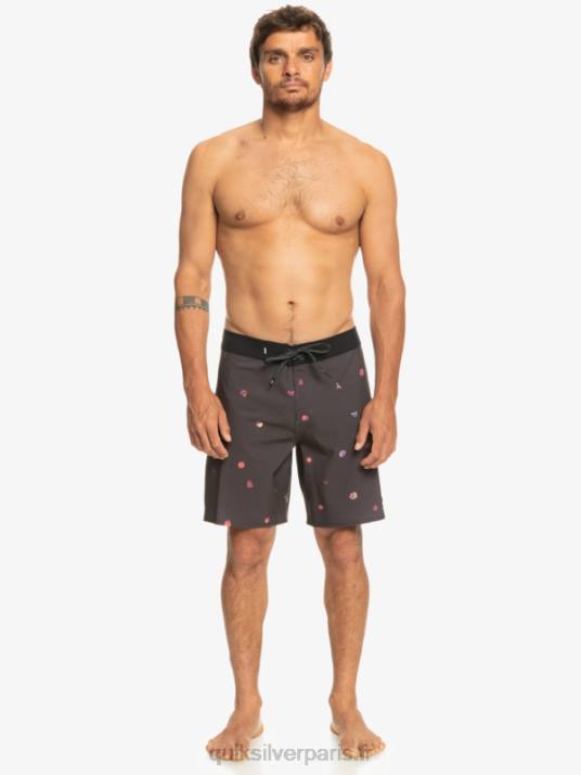 Hommes Quiksilver short de bain surfsilk qs 69 18 D6PT241 macadam