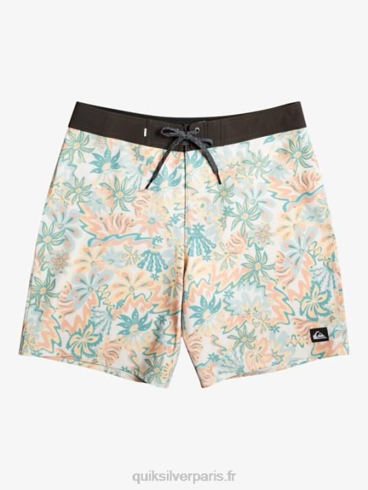 Hommes Quiksilver short de bain surfsilk qs 69 18 D6PT242 bouleau