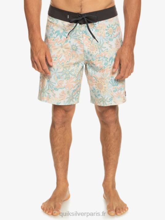 Hommes Quiksilver short de bain surfsilk qs 69 18 D6PT242 bouleau