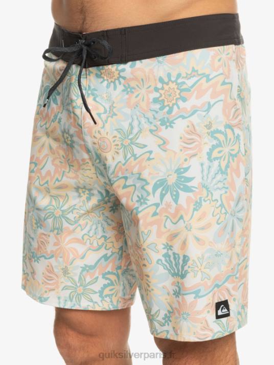 Hommes Quiksilver short de bain surfsilk qs 69 18 D6PT242 bouleau
