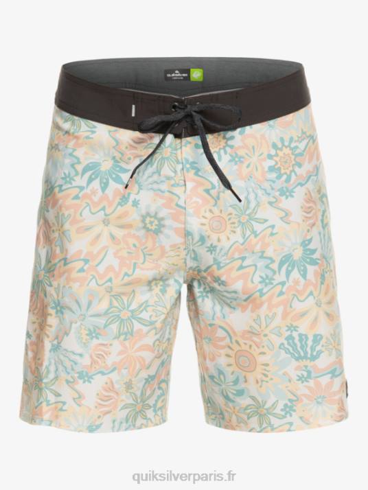 Hommes Quiksilver short de bain surfsilk qs 69 18 D6PT242 bouleau