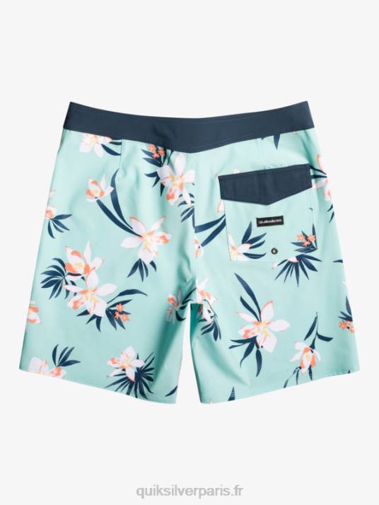 Hommes Quiksilver short de bain surfsilk qs 69 18 D6PT244 verre de plage