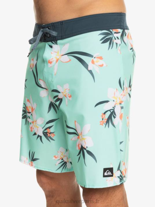 Hommes Quiksilver short de bain surfsilk qs 69 18 D6PT244 verre de plage