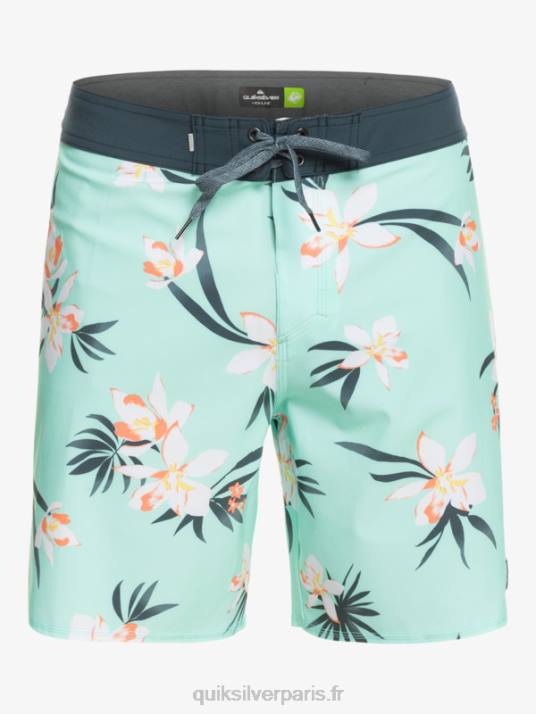 Hommes Quiksilver short de bain surfsilk qs 69 18 D6PT244 verre de plage