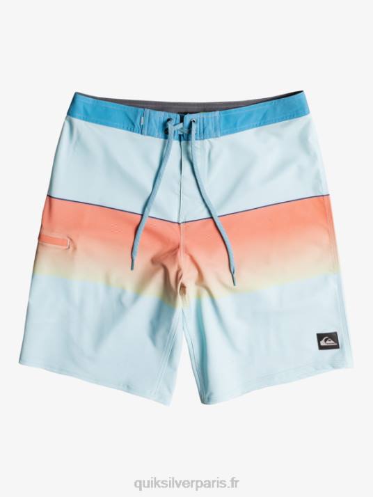 Hommes Quiksilver short de bain surfsilk slab 21 D6PT1412 eau glacée
