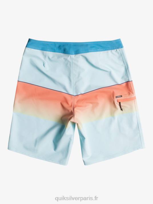 Hommes Quiksilver short de bain surfsilk slab 21 D6PT1412 eau glacée
