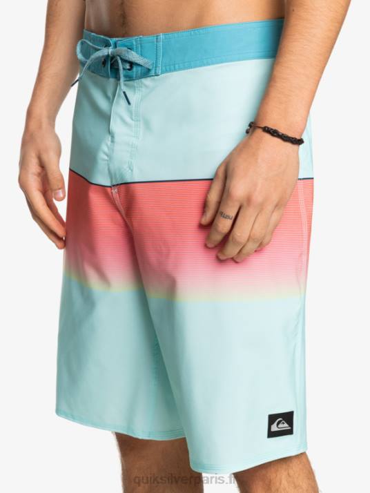 Hommes Quiksilver short de bain surfsilk slab 21 D6PT1412 eau glacée
