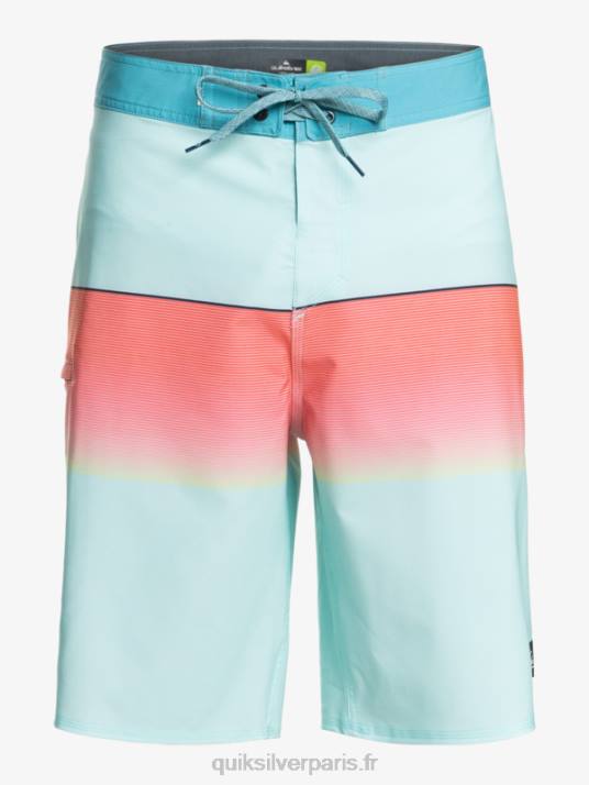 Hommes Quiksilver short de bain surfsilk slab 21 D6PT1412 eau glacée