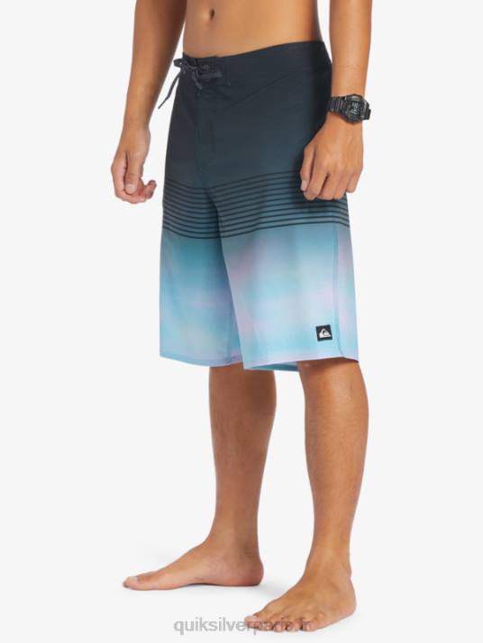 Hommes Quiksilver short de bain surfsilk slab 21 D6PT451 noir