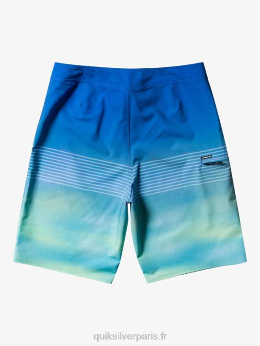 Hommes Quiksilver short de bain surfsilk slab 21 D6PT452 bleu rivière