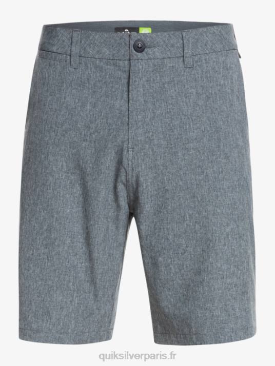 Hommes Quiksilver short de bain union heather 20 amphibian D6PT68 blazer bleu marine