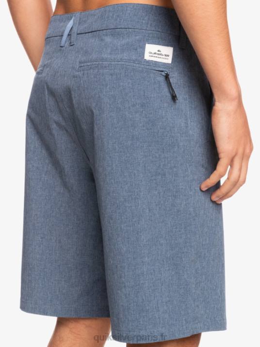 Hommes Quiksilver short de bain union heather 20 amphibian D6PT69 insigne bleu