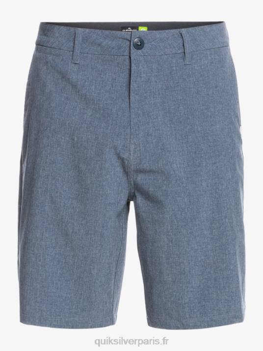 Hommes Quiksilver short de bain union heather 20 amphibian D6PT69 insigne bleu