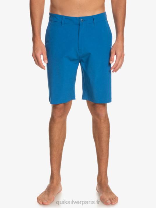 Hommes Quiksilver short de bain union heather 20 amphibian D6PT72 tuba bleu