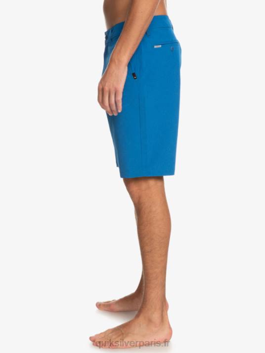 Hommes Quiksilver short de bain union heather 20 amphibian D6PT72 tuba bleu