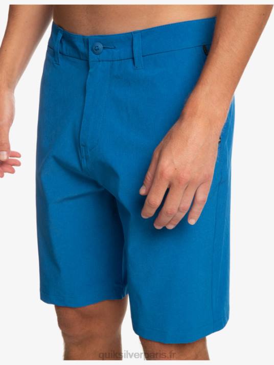 Hommes Quiksilver short de bain union heather 20 amphibian D6PT72 tuba bleu