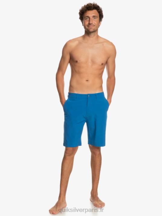 Hommes Quiksilver short de bain union heather 20 amphibian D6PT72 tuba bleu