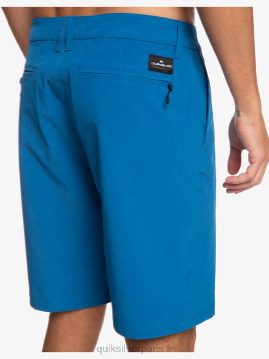 Hommes Quiksilver short de bain union heather 20 amphibian D6PT72 tuba bleu