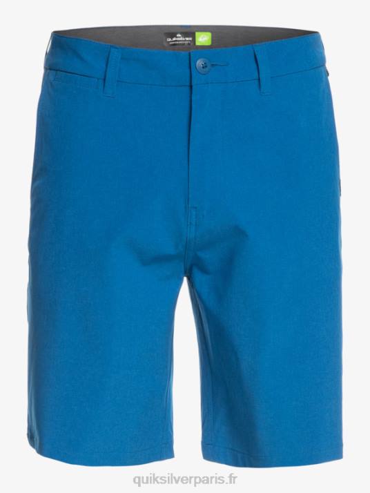 Hommes Quiksilver short de bain union heather 20 amphibian D6PT72 tuba bleu