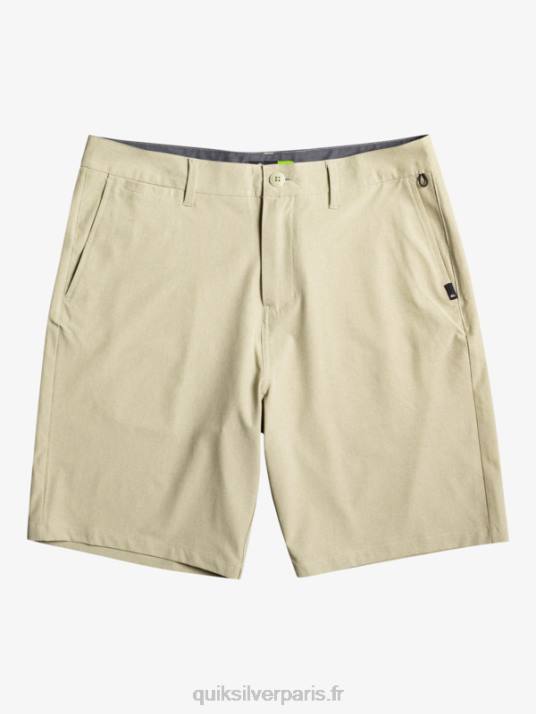 Hommes Quiksilver short de bain union heather 20 amphibian D6PT73 sauge du désert