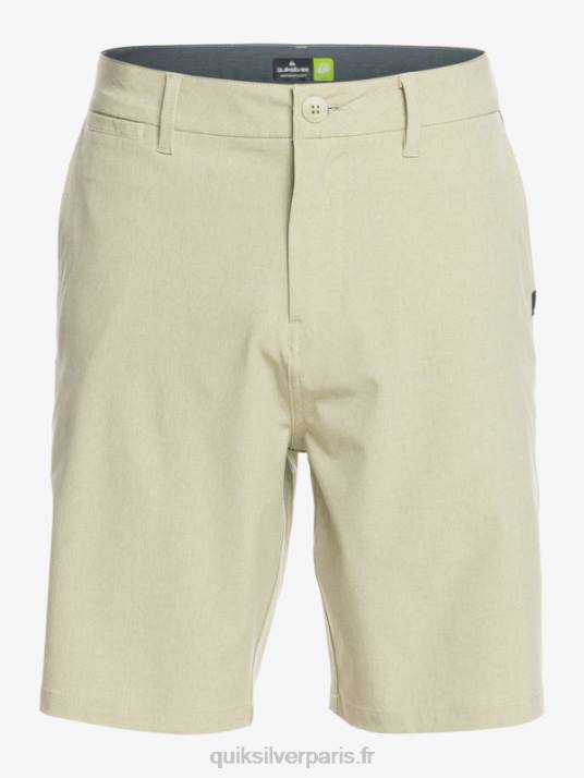 Hommes Quiksilver short de bain union heather 20 amphibian D6PT73 sauge du désert