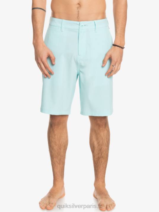 Hommes Quiksilver short de bain union heather 20 amphibian D6PT74 eau glacée