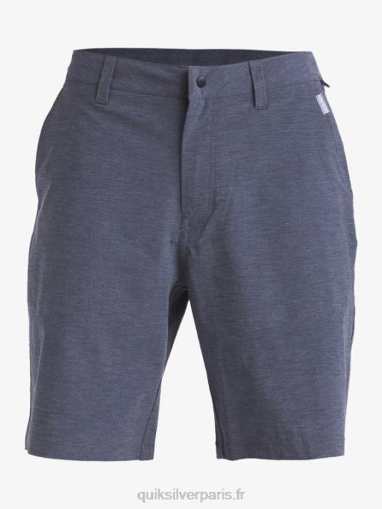 Hommes Quiksilver short de bain waterman backwater 20 amphibian D6PT774 noir