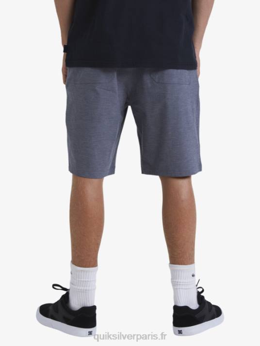Hommes Quiksilver short de bain waterman backwater 20 amphibian D6PT774 noir