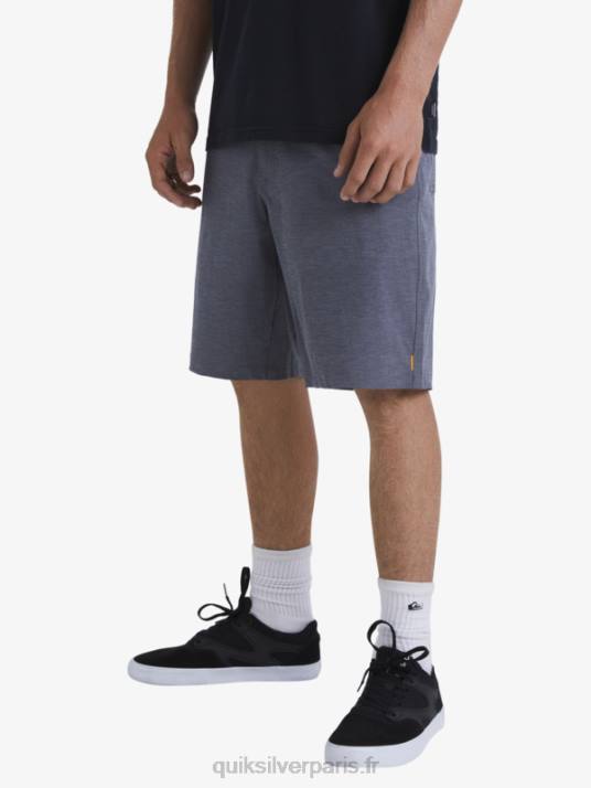 Hommes Quiksilver short de bain waterman backwater 20 amphibian D6PT774 noir