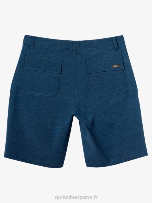 Hommes Quiksilver short de bain waterman backwater 20 amphibian D6PT775 enseigne bleue