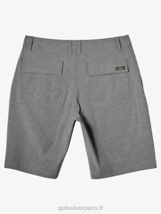 Hommes Quiksilver short de bain waterman backwater 20 amphibian D6PT776 Peau de requin
