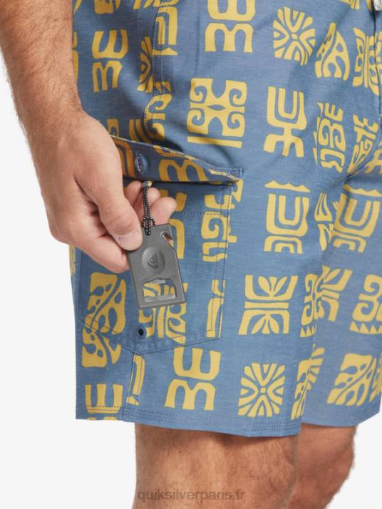 Hommes Quiksilver short de bain waterman channel paddle 20 D6PT639 enseigne blue channel paddle bs