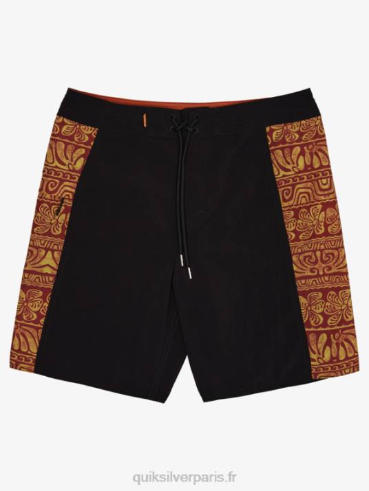 Hommes Quiksilver short de bain waterman cliffside 19 D6PT1820 falaise noire bs