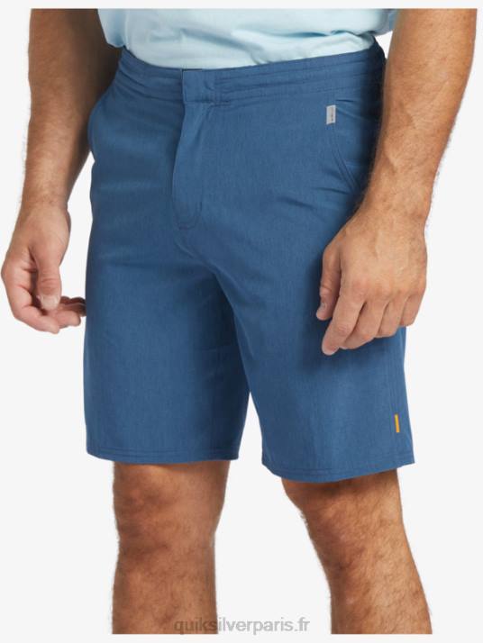 Hommes Quiksilver short de bain waterman suva 20 amphibian D6PT779 enseigne bleue