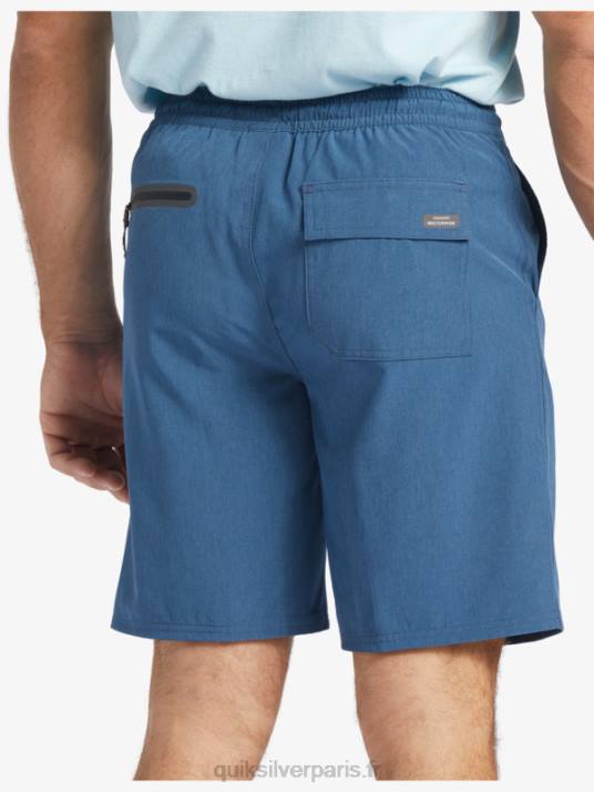 Hommes Quiksilver short de bain waterman suva 20 amphibian D6PT779 enseigne bleue