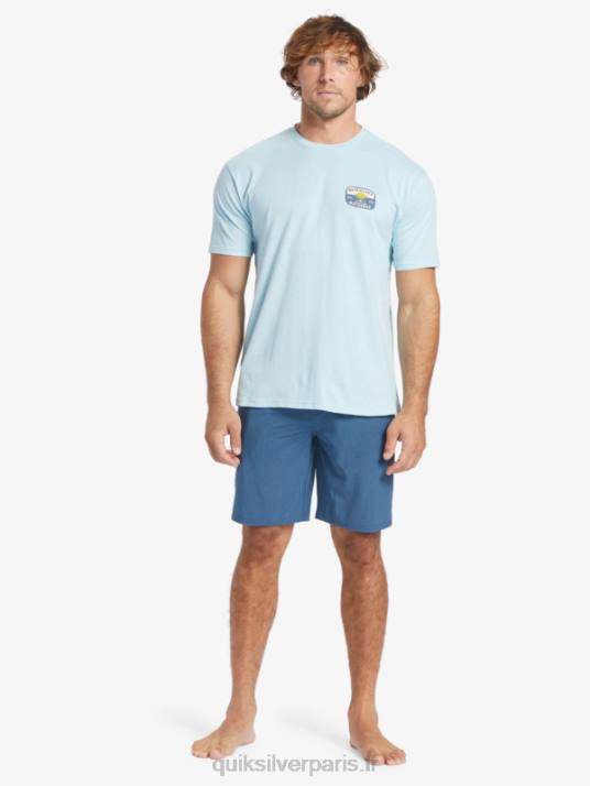 Hommes Quiksilver short de bain waterman suva 20 amphibian D6PT779 enseigne bleue