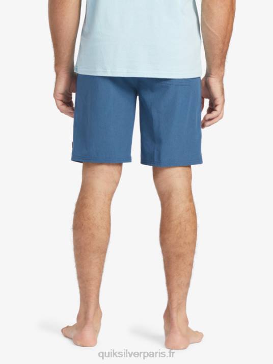 Hommes Quiksilver short de bain waterman suva 20 amphibian D6PT779 enseigne bleue
