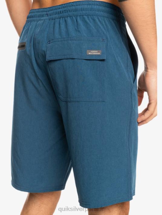 Hommes Quiksilver short de bain waterman suva 20 amphibian D6PT779 enseigne bleue