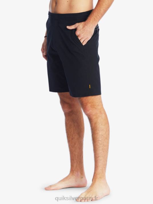 Hommes Quiksilver short de bain waterman suva 20 amphibian D6PT780 noir