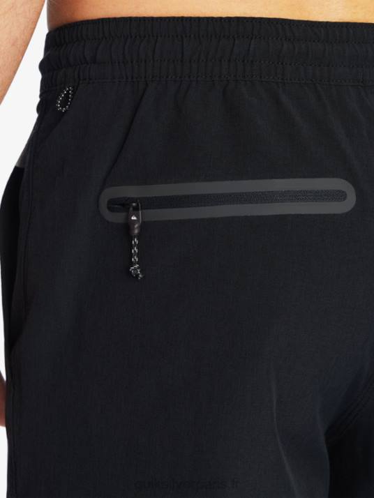 Hommes Quiksilver short de bain waterman suva 20 amphibian D6PT780 noir