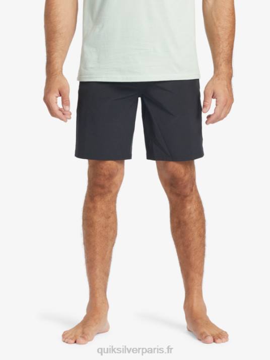 Hommes Quiksilver short de bain waterman suva 20 amphibian D6PT780 noir