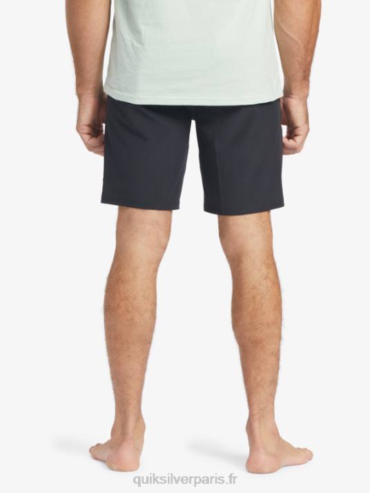 Hommes Quiksilver short de bain waterman suva 20 amphibian D6PT780 noir