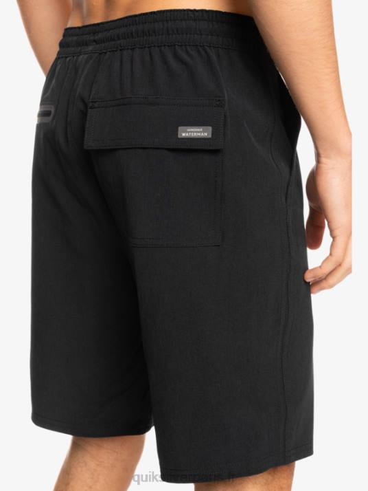 Hommes Quiksilver short de bain waterman suva 20 amphibian D6PT780 noir
