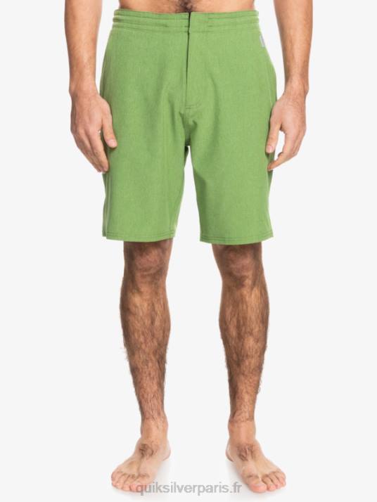 Hommes Quiksilver short de bain waterman suva 20 amphibian D6PT783 bruyère trèfle à quatre feuilles