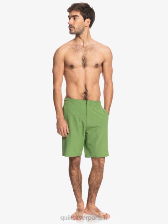 Hommes Quiksilver short de bain waterman suva 20 amphibian D6PT783 bruyère trèfle à quatre feuilles