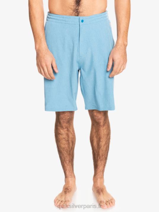 Hommes Quiksilver short de bain waterman suva 20 amphibian D6PT784 bleu crépuscule