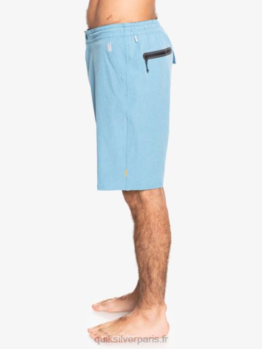 Hommes Quiksilver short de bain waterman suva 20 amphibian D6PT784 bleu crépuscule