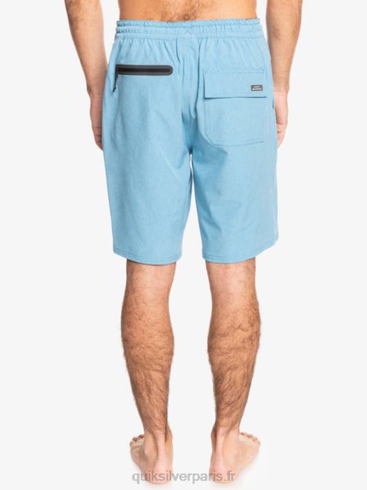 Hommes Quiksilver short de bain waterman suva 20 amphibian D6PT784 bleu crépuscule