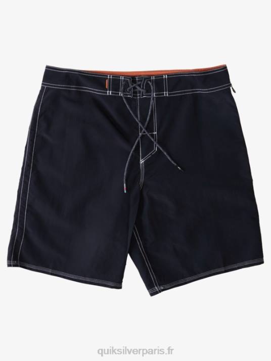 Hommes Quiksilver short de bain waterman throwback 19 D6PT1855 noir