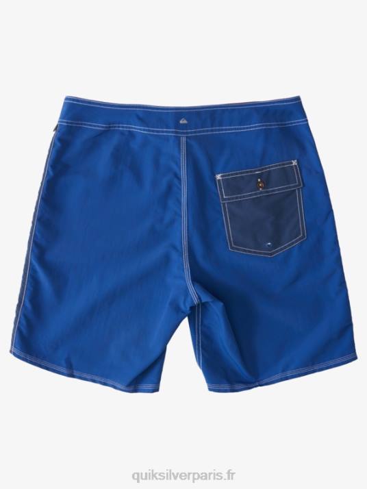 Hommes Quiksilver short de bain waterman throwback 19 D6PT1856 bleu monaco